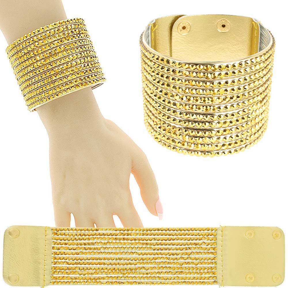Gold Studded Bracelet - Jewelry Store by Erik Rayo