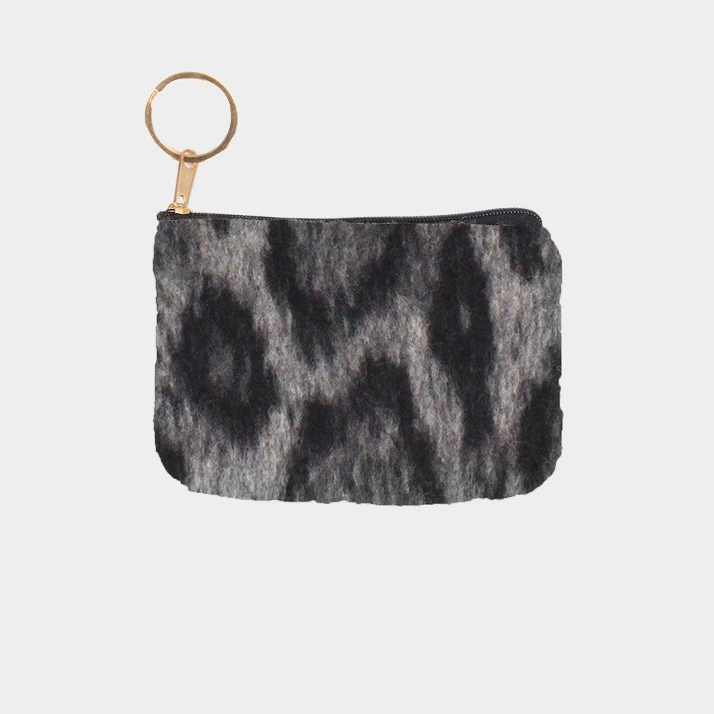 Leopard Print Coin / Card Purse - Jewelry Store by Erik Rayo