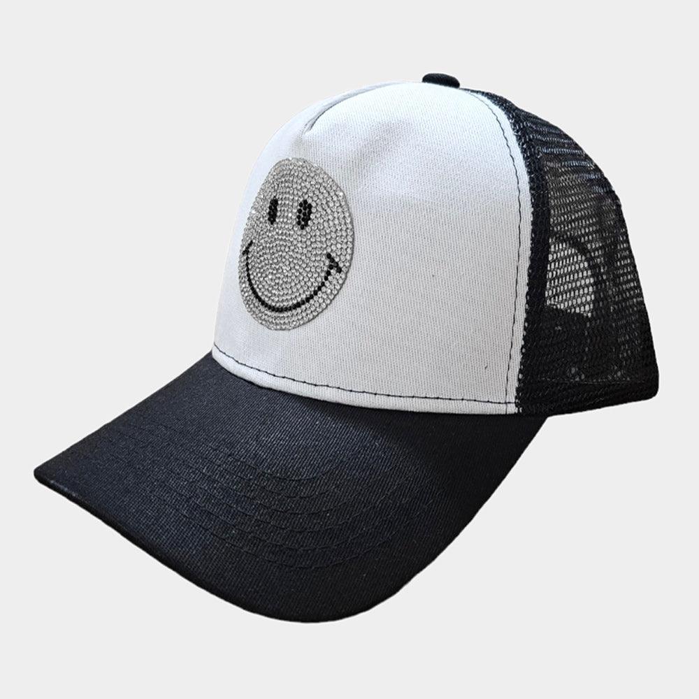 Bling Smile Accented Mesh Back Baseball Cap - Jewelry Store by Erik Rayo