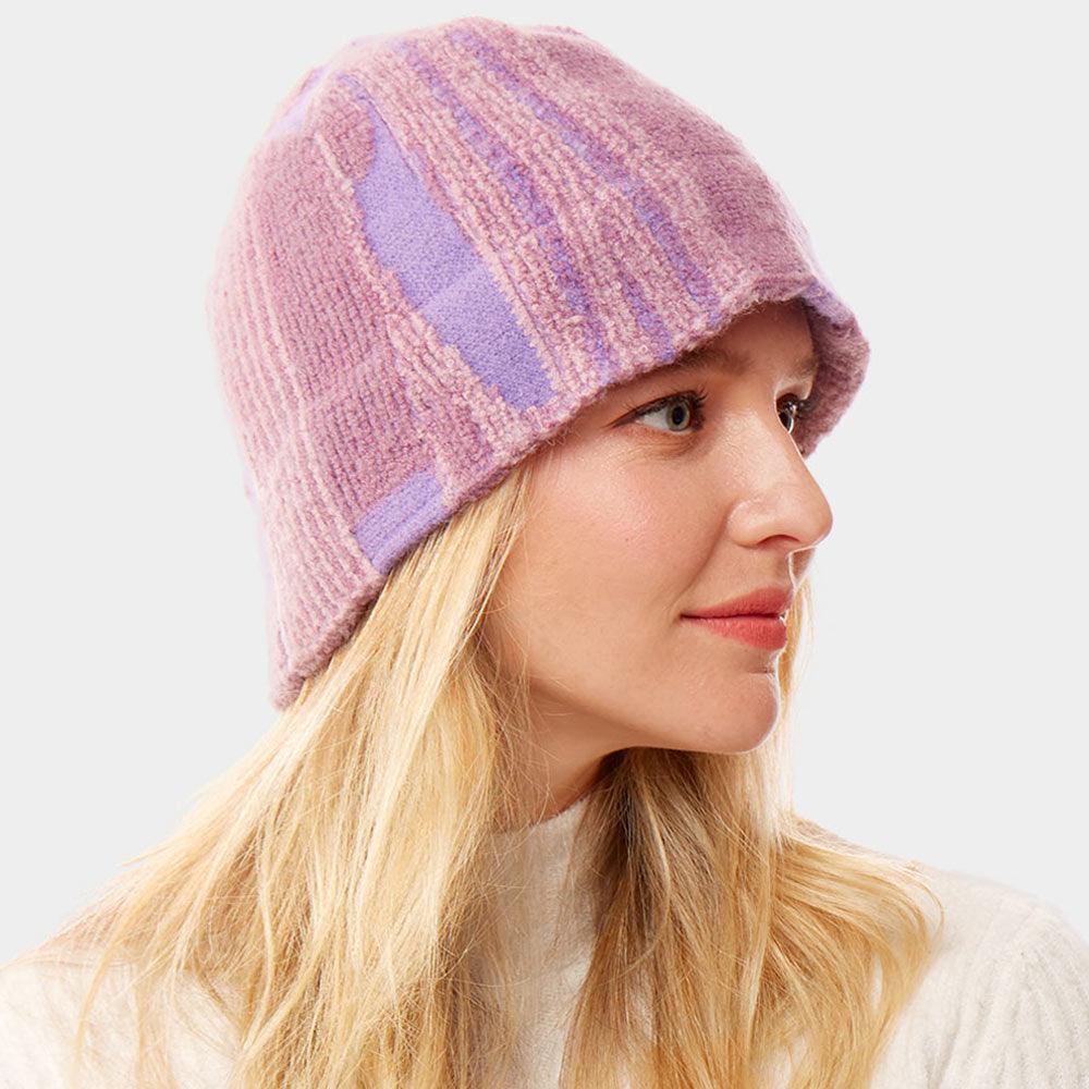 Abstract Patterned Soft Fabric Bucket Hat - Jewelry Store by Erik Rayo