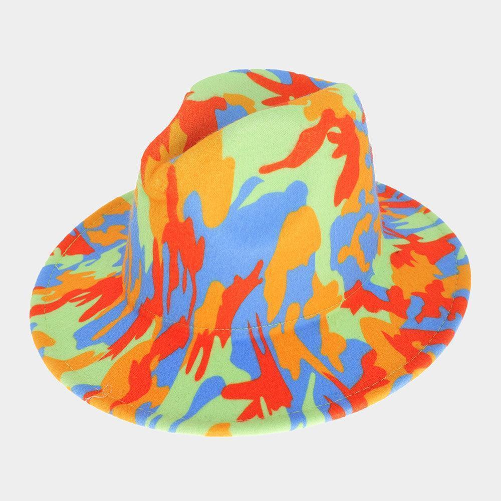 Abstract Patterned Panama Hat - Jewelry Store by Erik Rayo