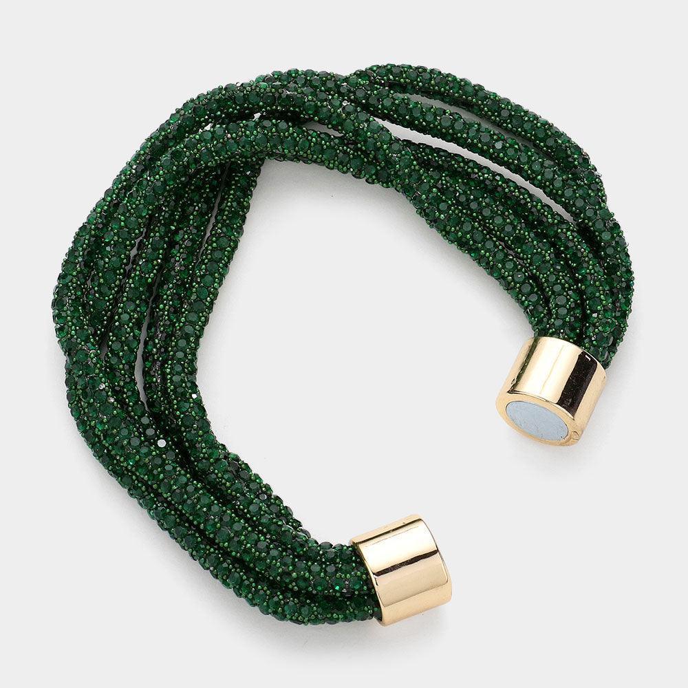 Gold Bling Multi Layered Magnetic Bracelet - Jewelry Store by Erik Rayo