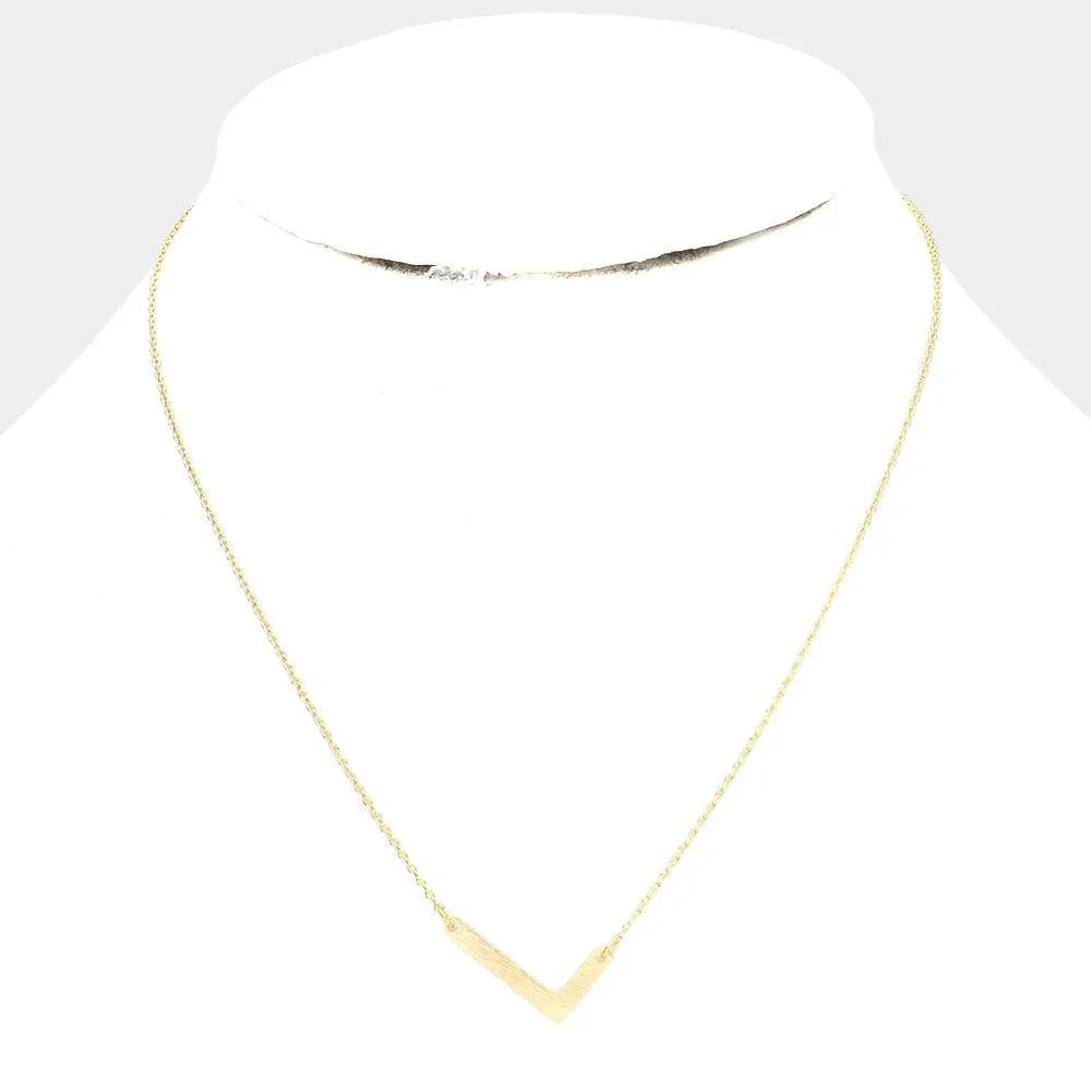 Gold Gold Dipped Monogram Pendant Necklace - Jewelry Store by Erik Rayo