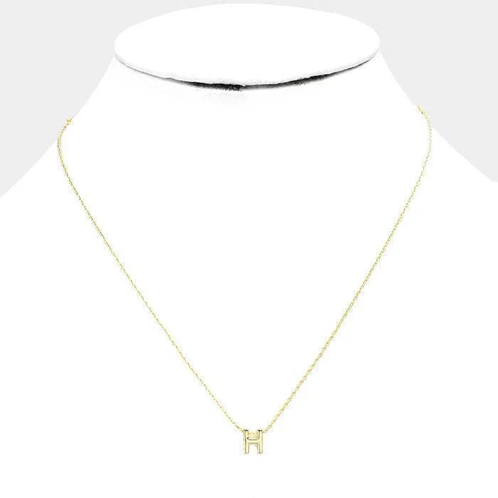 Gold Gold Dipped Metal Pendant Necklace - Jewelry Store by Erik Rayo