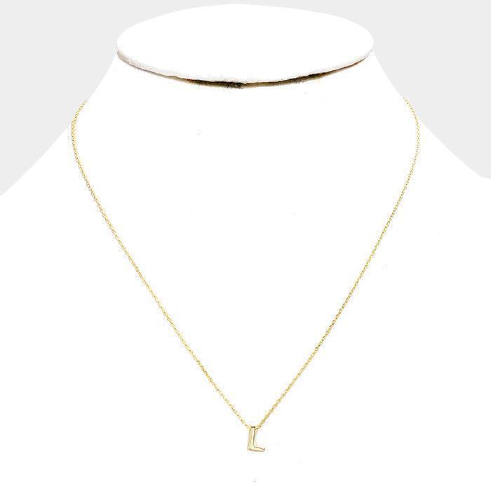 Gold Gold Dipped Metal Pendant Necklace - Jewelry Store by Erik Rayo