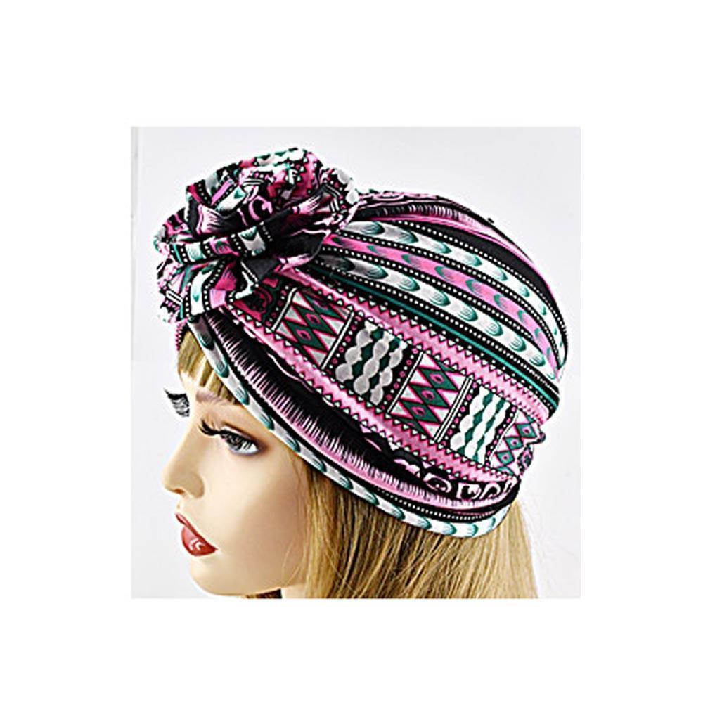 Geometric Patterned Turban Hats 12 Pack - Jewelry Store by Erik Rayo