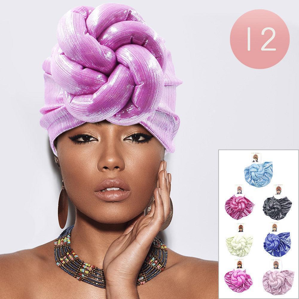 Shiny Turban Hats 12 Pack - Jewelry Store by Erik Rayo