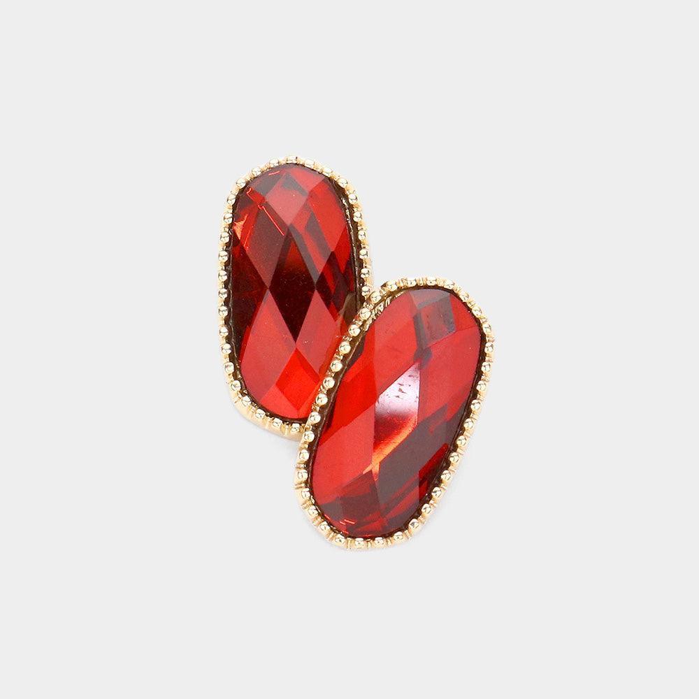 Hexagon Stud Earrings - Jewelry Store by Erik Rayo