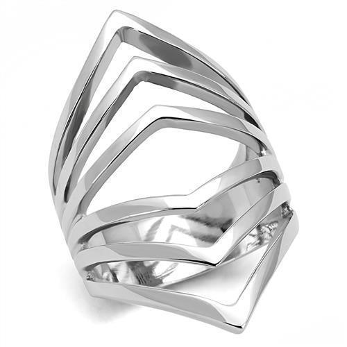Silver Womens Ring Anillo Para Mujer 316L Stainless Steel Ring Milazzo - Jewelry Store by Erik Rayo