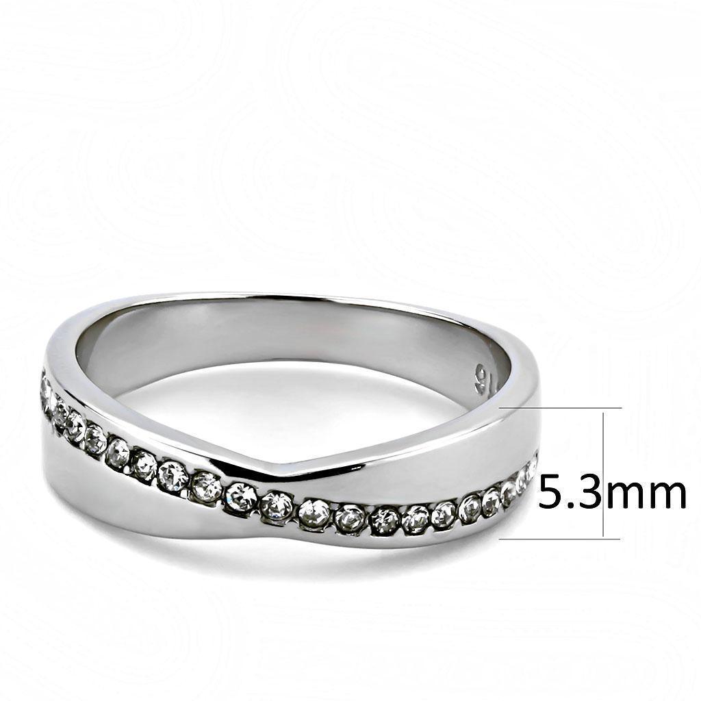 Anillo de Compromiso Boda y Matrimonio con Diamante Zirconia Para Mujeres Color Plata Imola - Jewelry Store by Erik Rayo