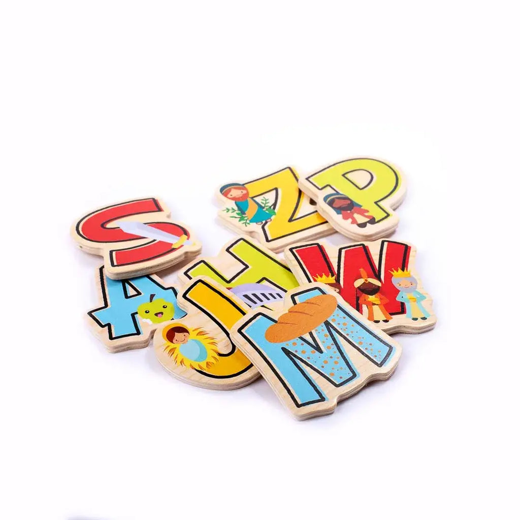 Wood Puzzle - Bible ABC's