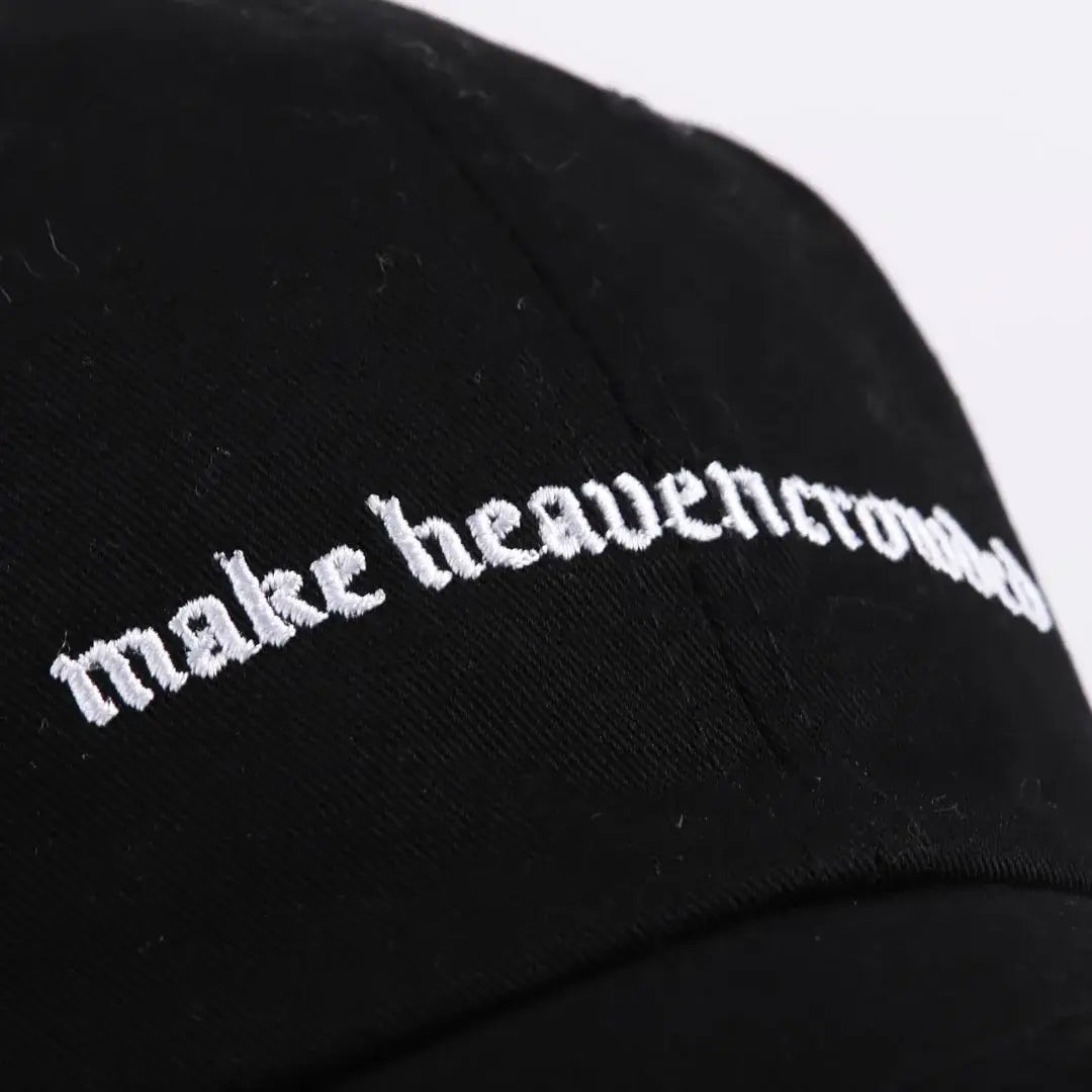 Cap Make Heaven Crowded Black