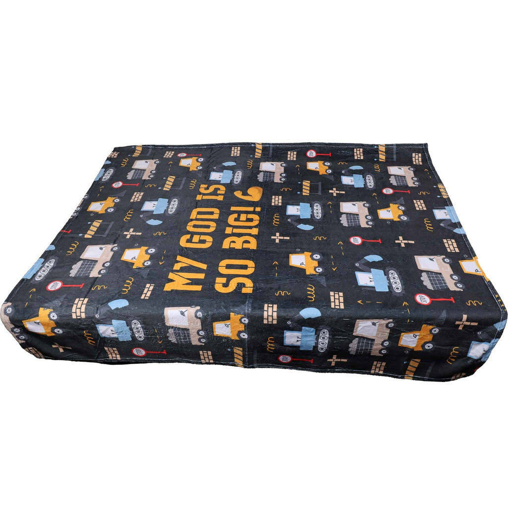 Kid's Throw Blanket - My God Is So Big - 50X60