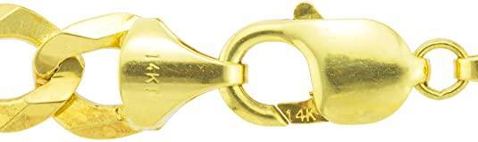 10K Gold Cuban Necklace Chains Men Women Kids Real Solid Genuine Gold - Jewelry Store by Erik Rayo