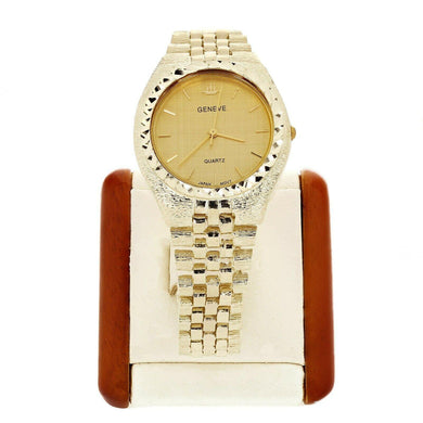 10k Gold Geneve Wrist Watch 8-8.5 - Jewelry Store by Erik Rayo