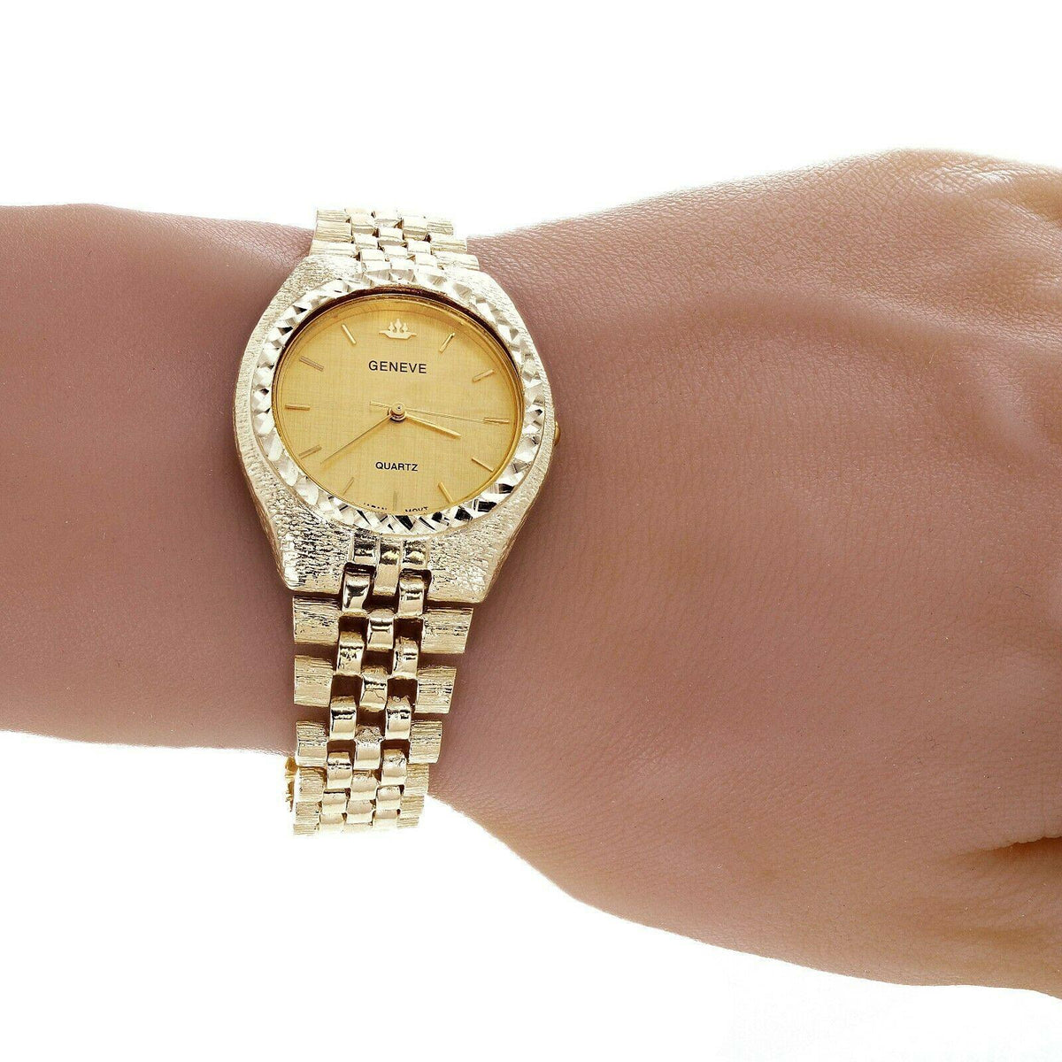 10k Gold Geneve Wrist Watch - Jewelry Store by Erik Rayo
