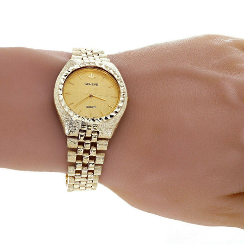 10k Gold Geneve Wrist Watch - Jewelry Store by Erik Rayo