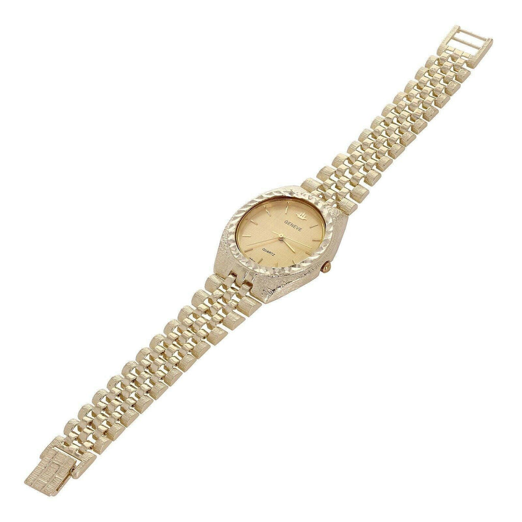 10k Gold Geneve Wrist Watch - Jewelry Store by Erik Rayo
