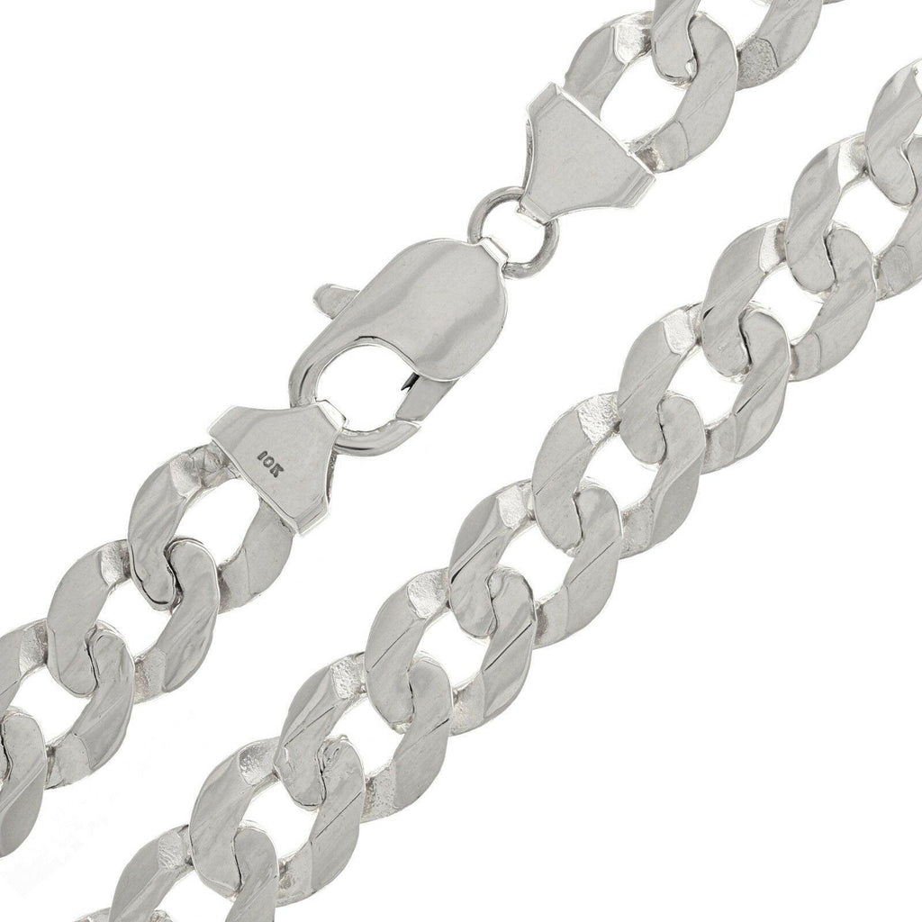 10k White Gold Cuban Chain Necklaces - Jewelry Store by Erik Rayo