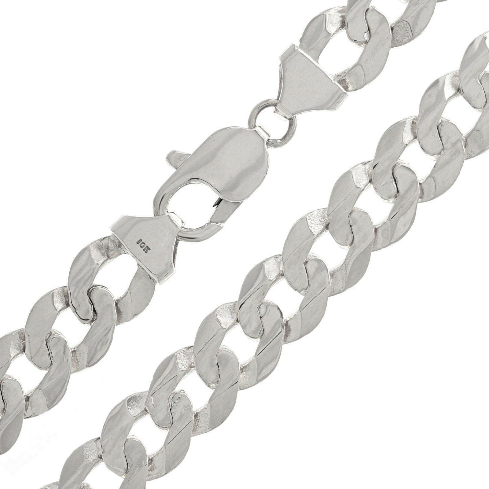 10k White Gold Cuban Chain Necklaces - Jewelry Store by Erik Rayo