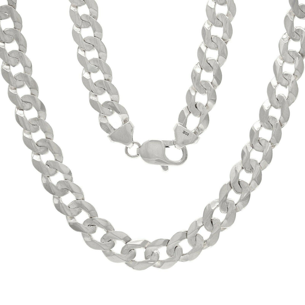 10k White Gold Cuban Chain Necklaces - Jewelry Store by Erik Rayo