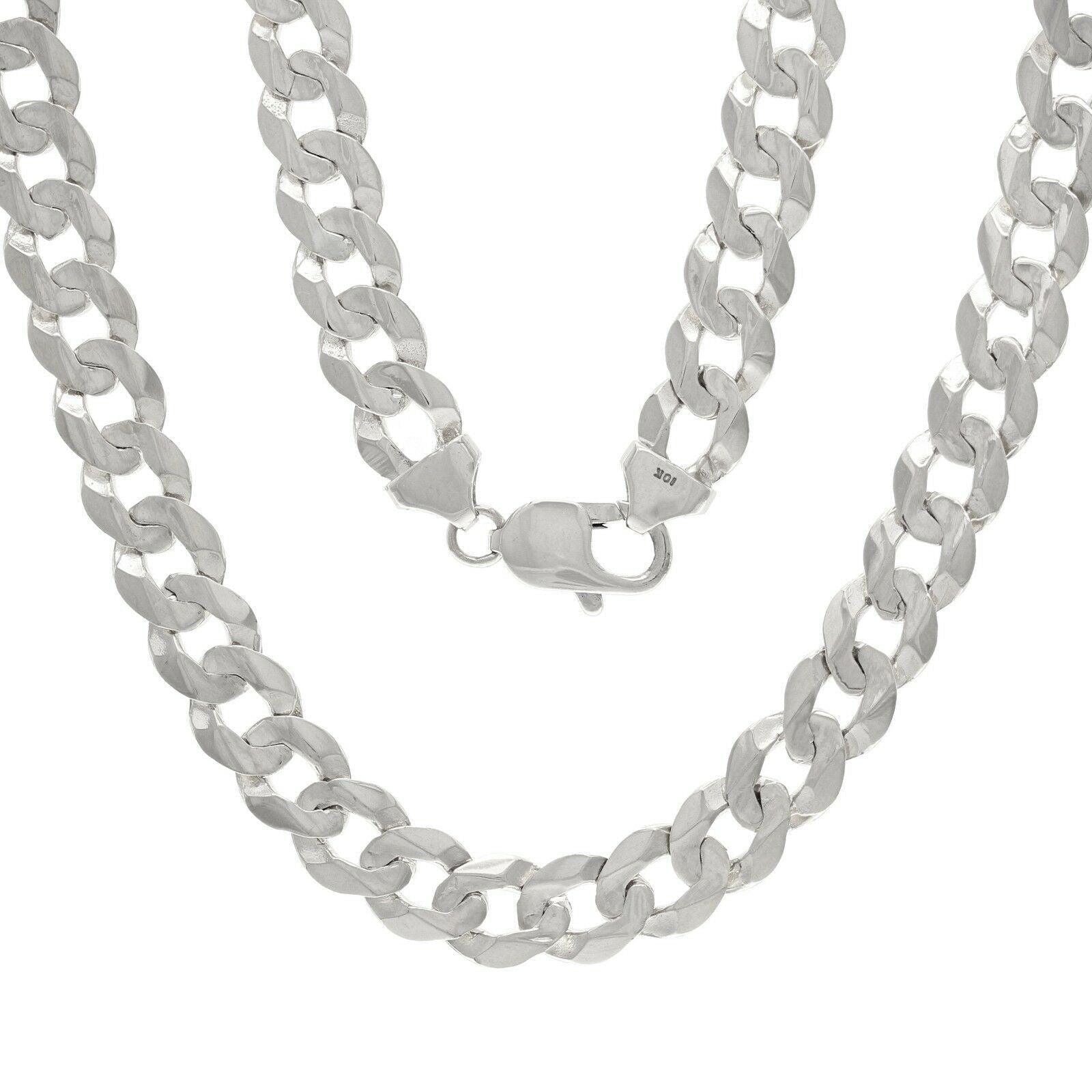 10k White Gold Cuban Chain Necklaces - Jewelry Store by Erik Rayo