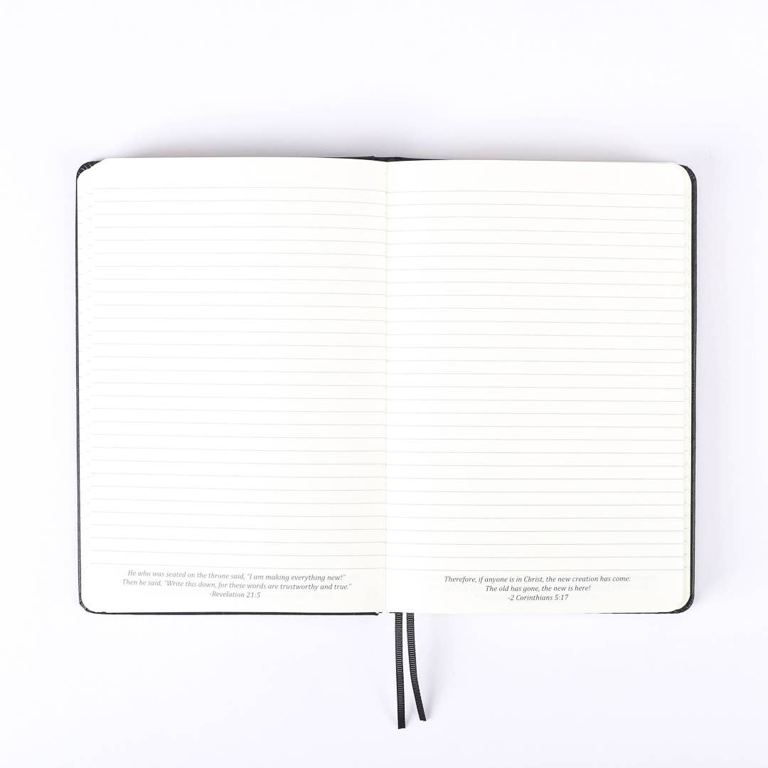Wineskin Journal -  Hard Cover - Black - 420 Pages