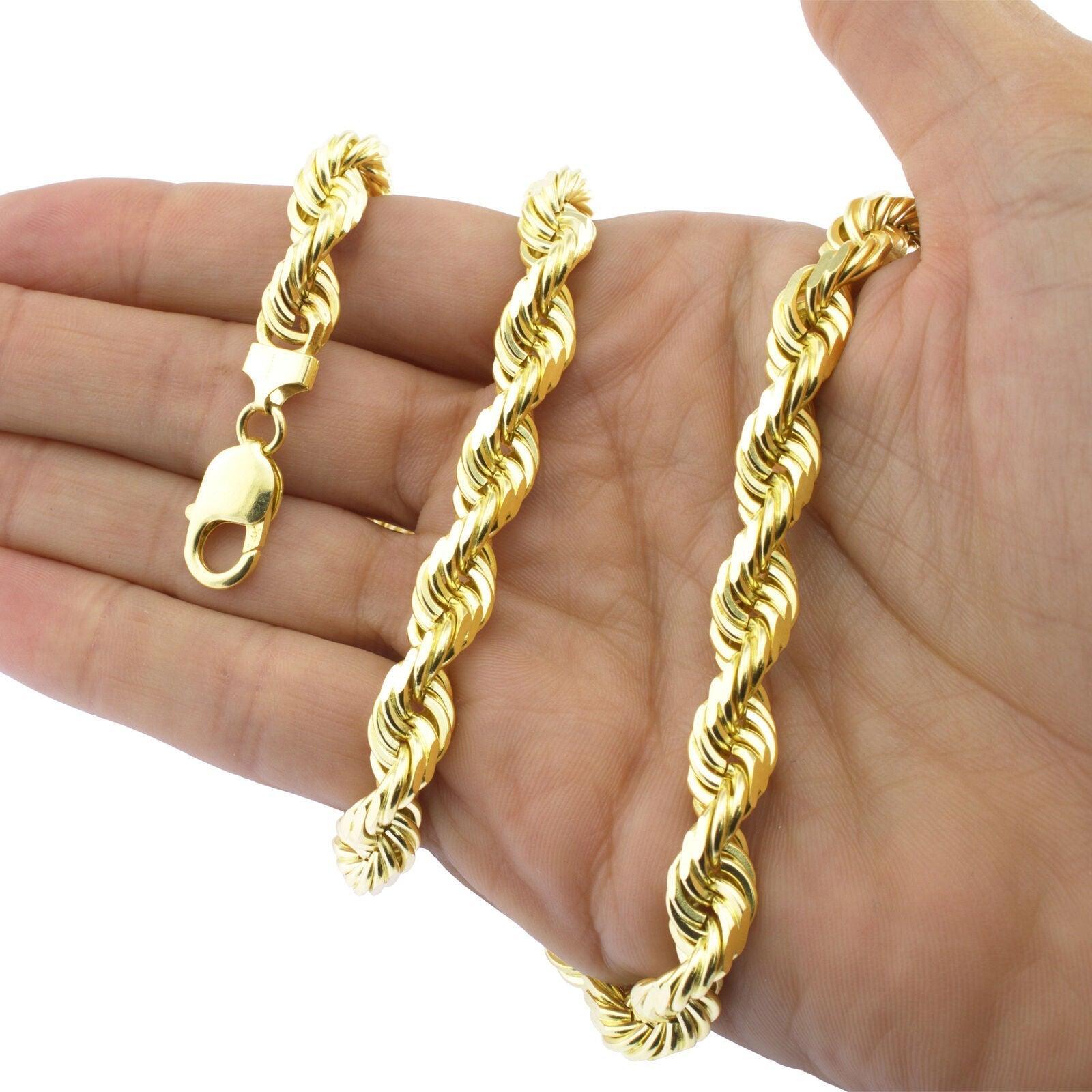14K Oro Puro Solido Cadenas de Torzal (No es Chapa) - Jewelry Store by Erik Rayo
