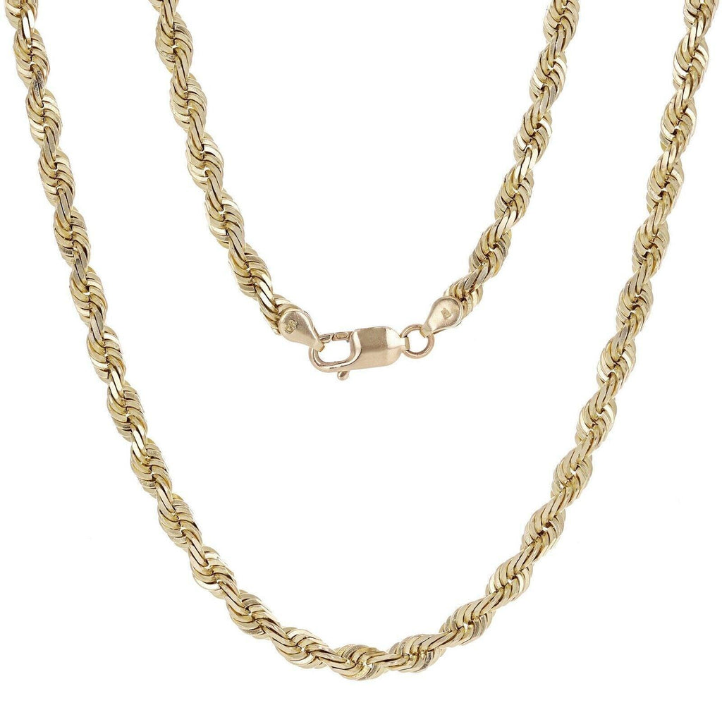 14K Oro Puro Solido Cadenas de Torzal (No es Chapa) - Jewelry Store by Erik Rayo