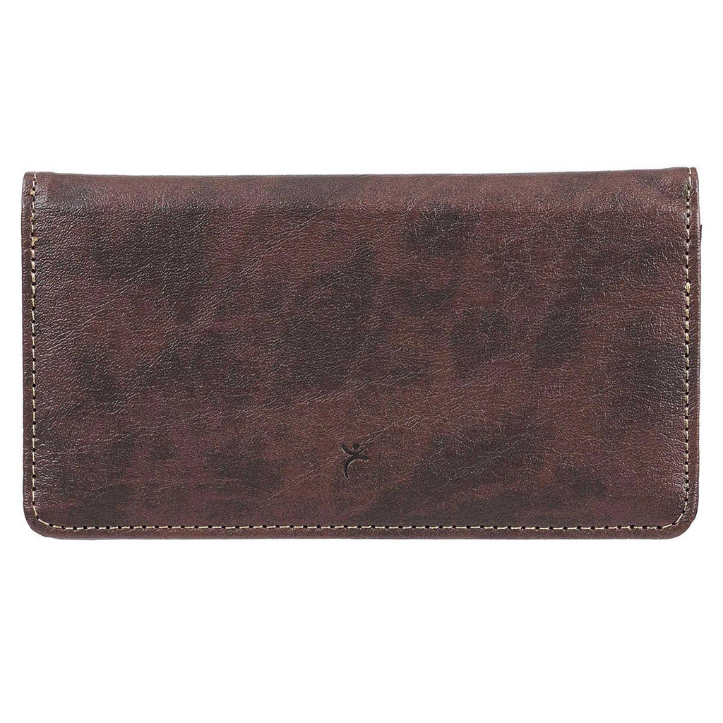 Checkbook Wallet Brown Two-tone Trust In The Lord Prov 3:5-6