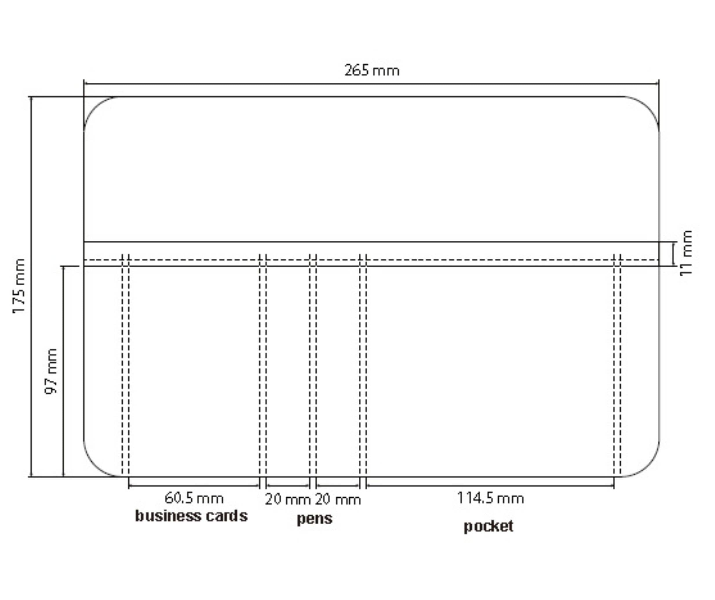 White Dove -Canvas Organizer With Study Kit XL