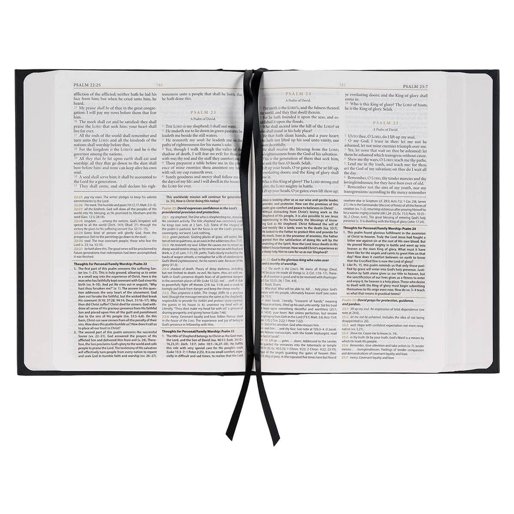 KJV Study Bible Hardcover, Black