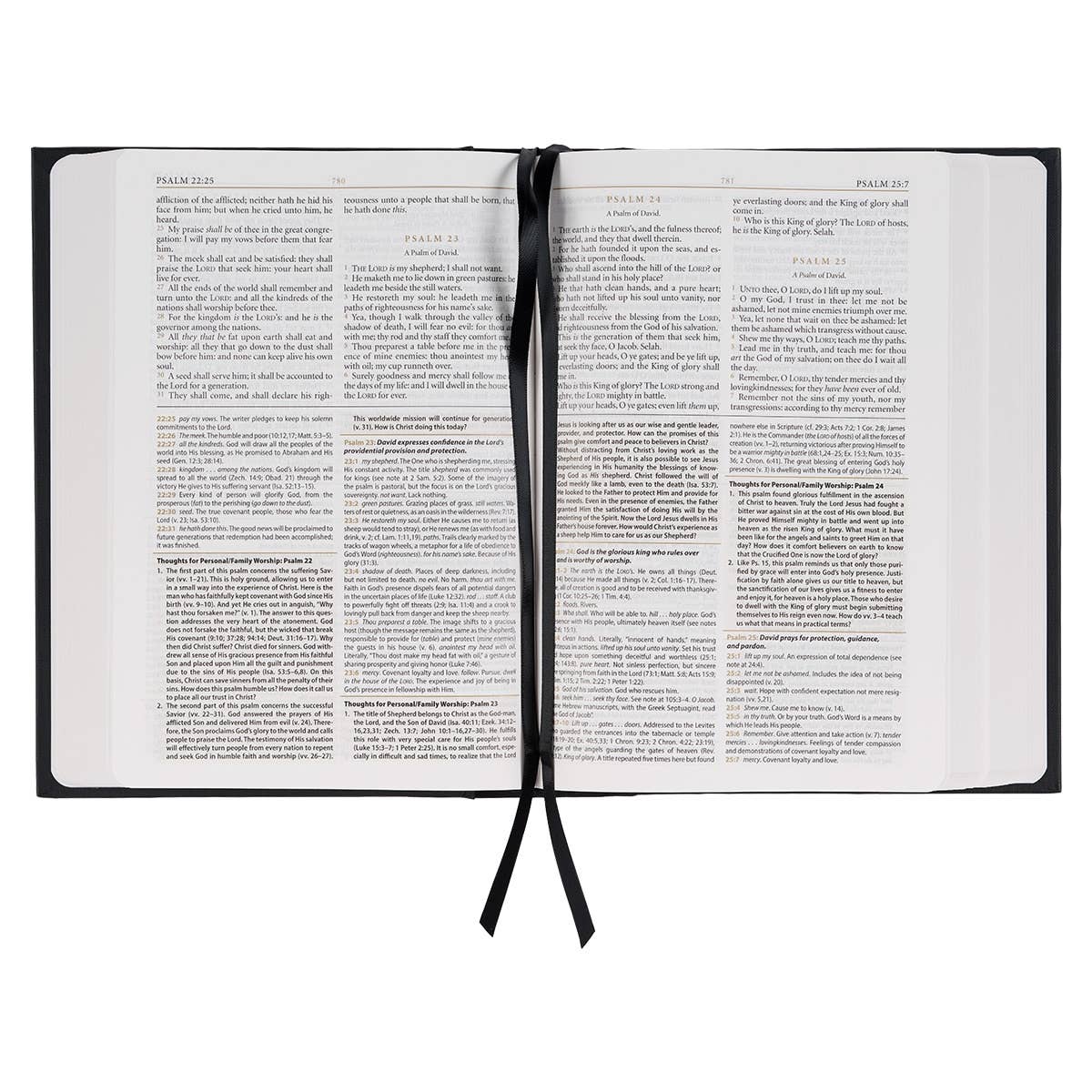 KJV Study Bible Hardcover, Black