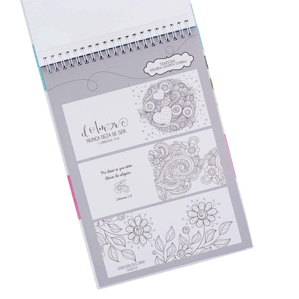 Libro para colorear Palabra en color