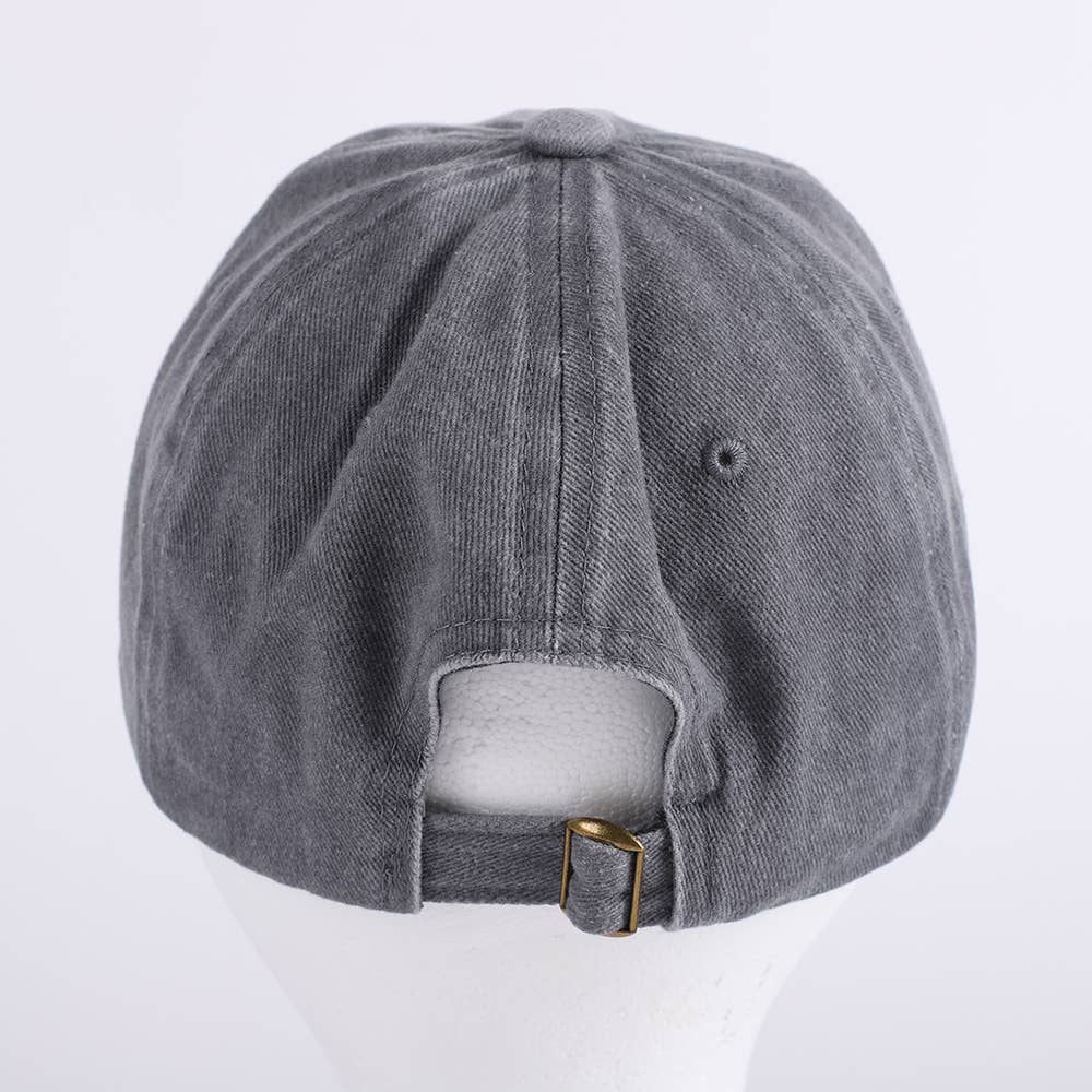 Hat - "Faith" Grey