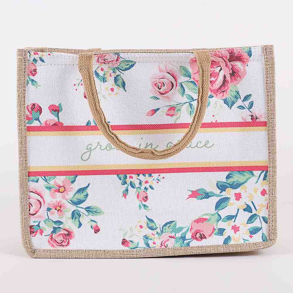 Tote Canvas Grow In Grace