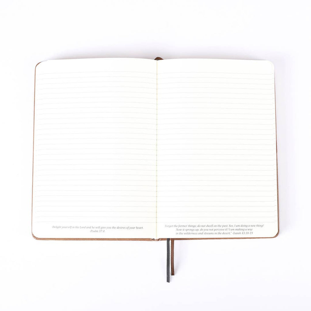 Wineskin Hard Cover 420Pg Journal, Tan