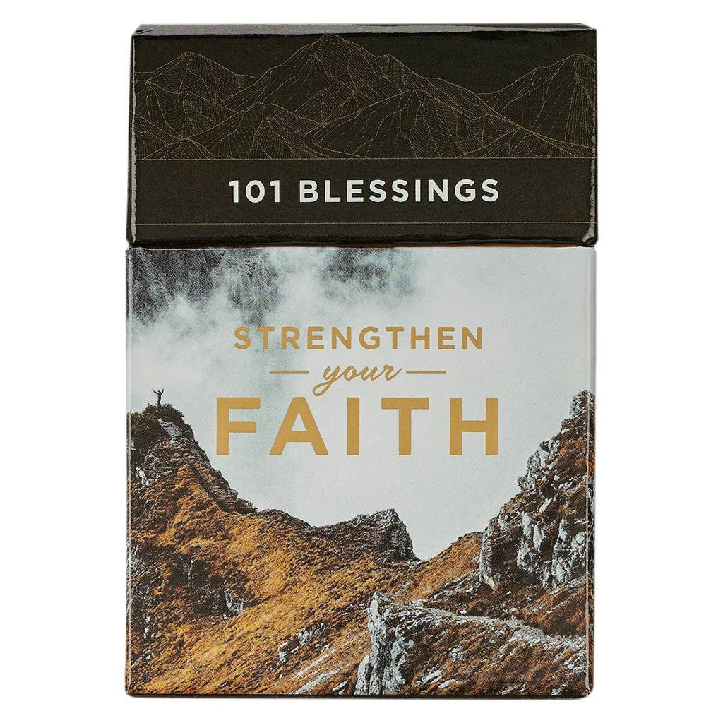 Box of Blessings Brown Faith Mountains Matt. 17:20