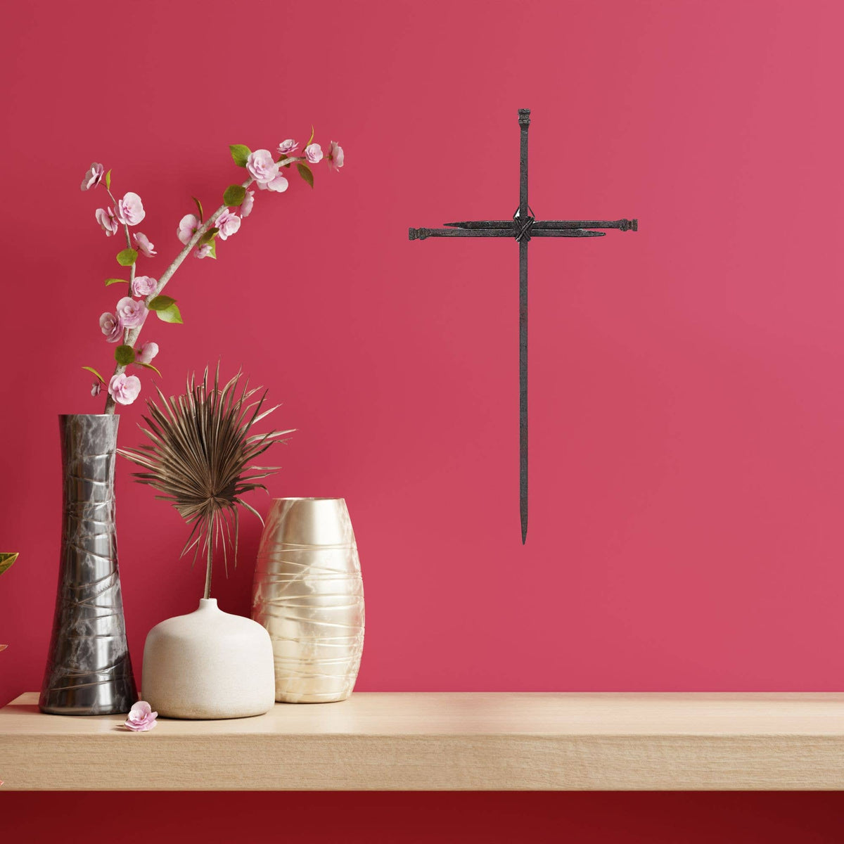 Wall 3 Nail Cross