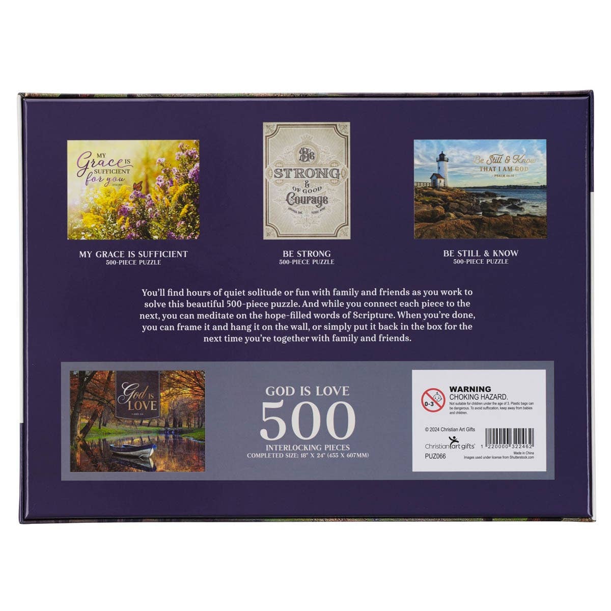 Puzzle 500 pc. God Is Love 1 John 4:16