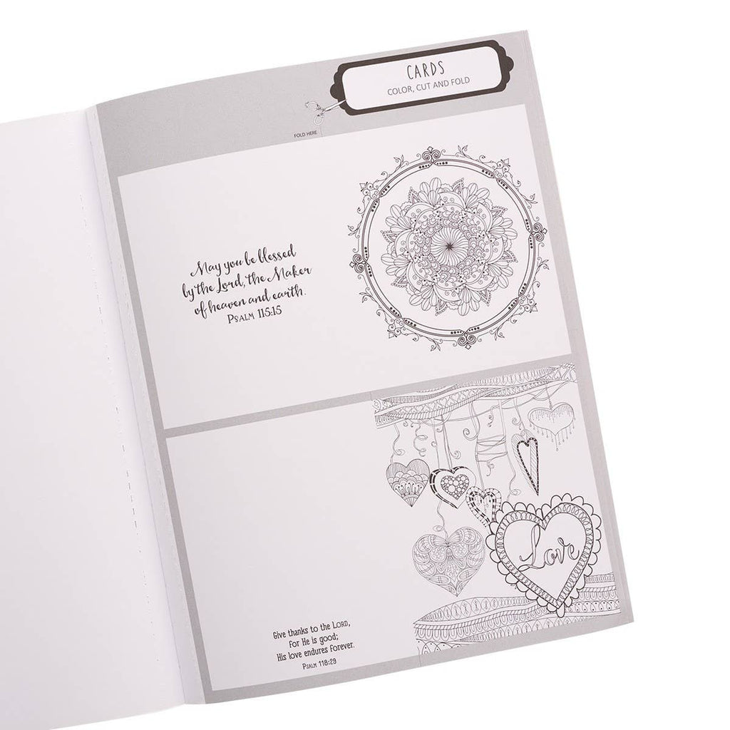 Coloring Book The Psalms in Color