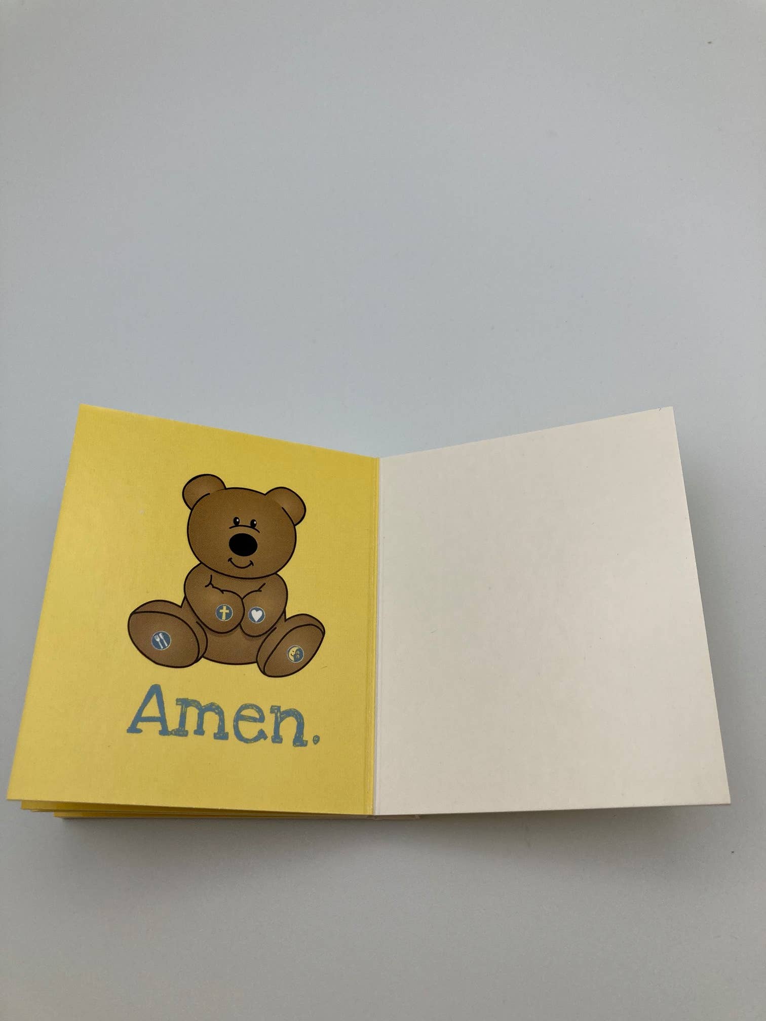 Plush Prayer Bear for Children that Speaks
