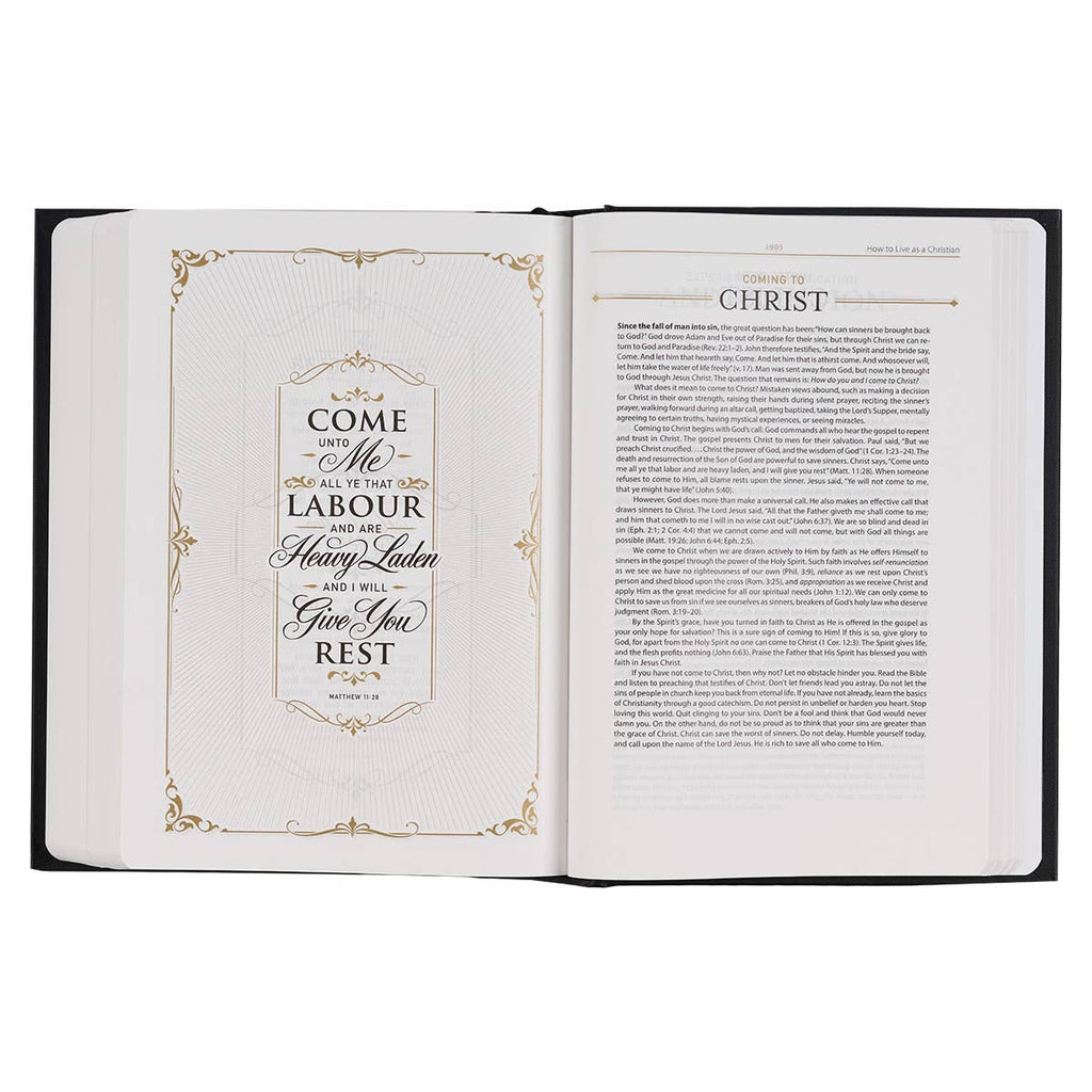 KJV Study Bible Hardcover, Black
