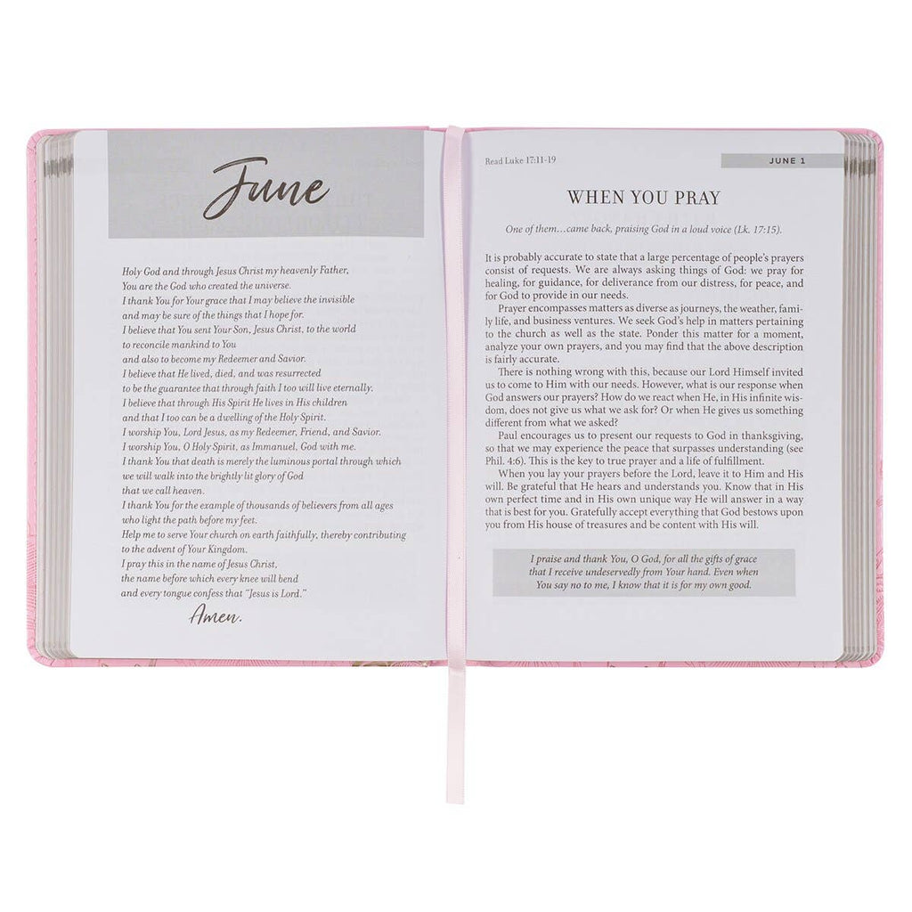 Devotional New Beginnings Pink Flexcover