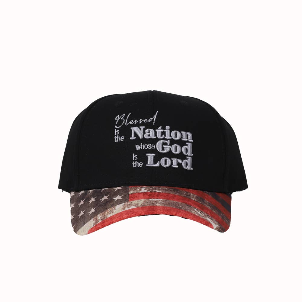 Cap Blessed Nation Black