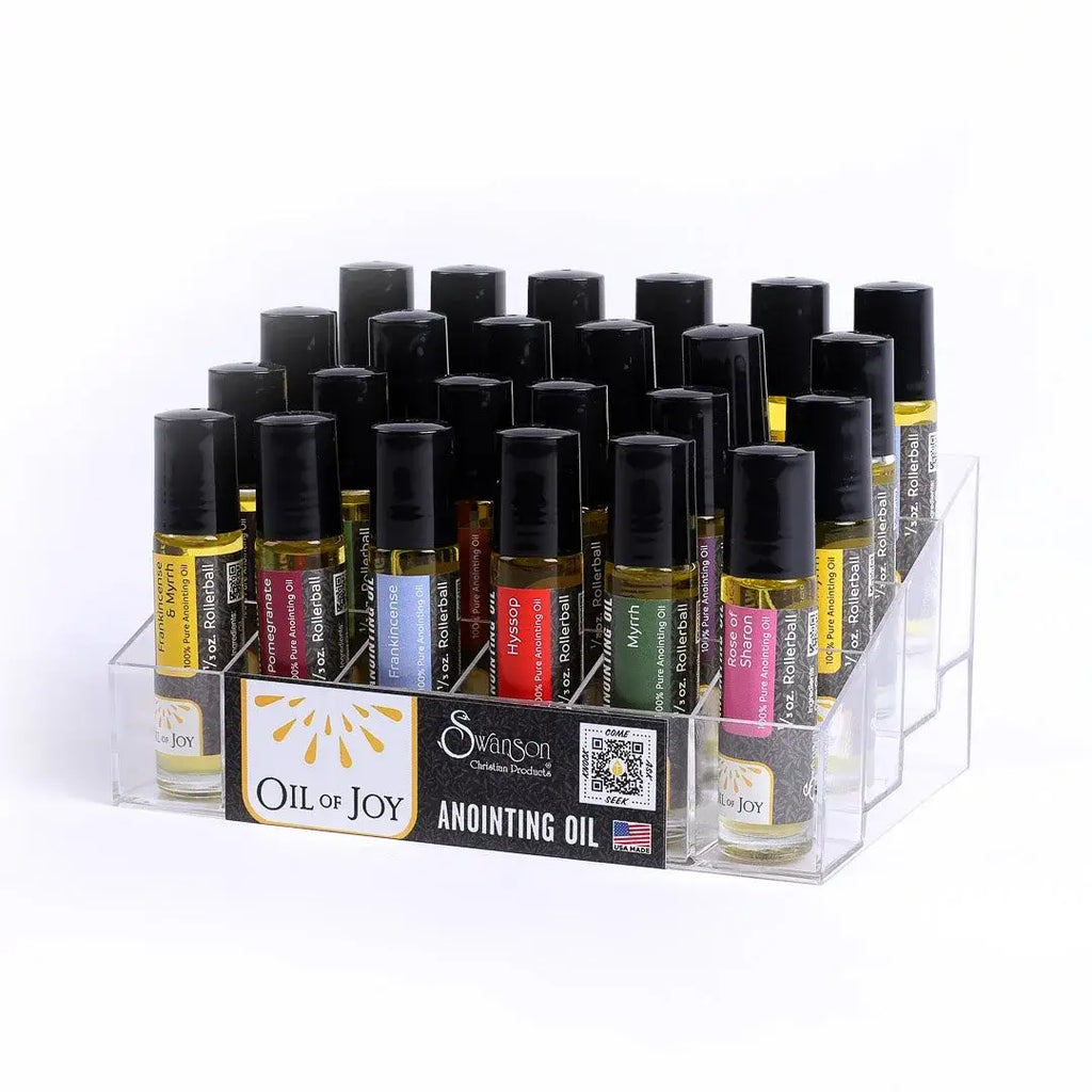 Anointing Oil 1/3 Oz Roller Display Pk24