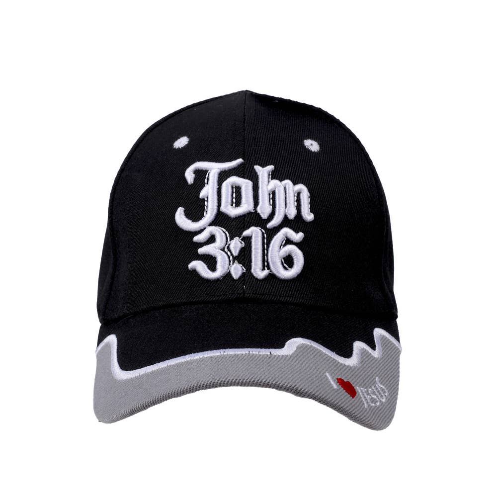 Cap John 3:16 Black