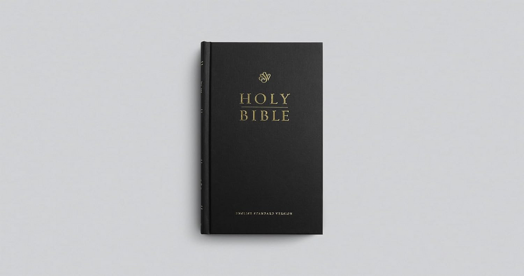 Black ESV Church Bible Hardcover