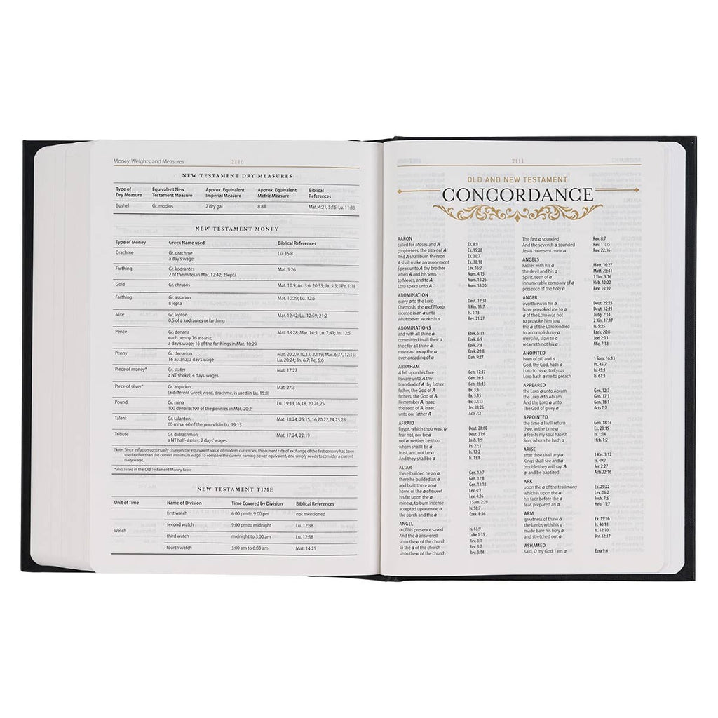KJV Study Bible Hardcover, Black