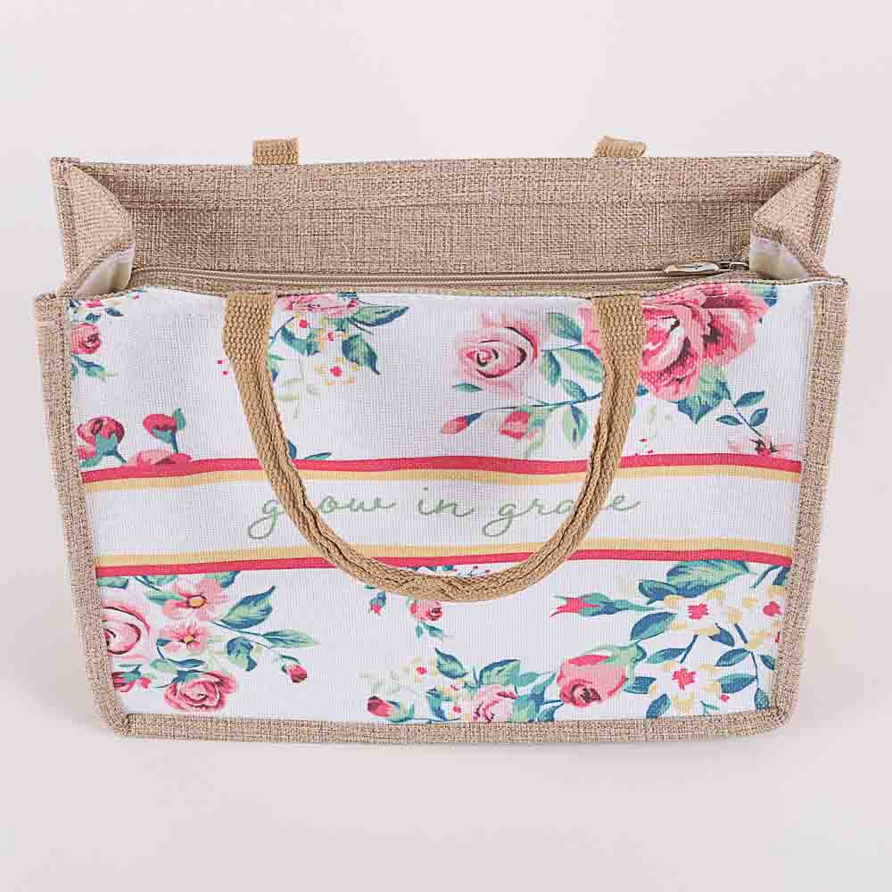 Tote Canvas Grow In Grace